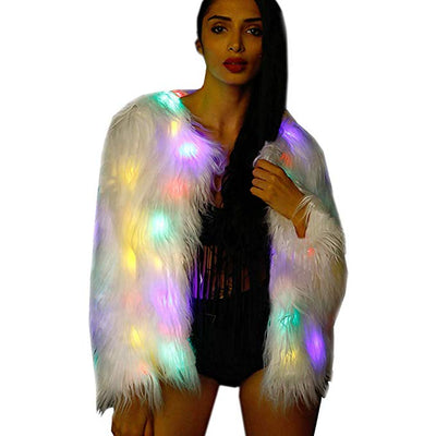 Light-up Fur Jacket