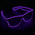 Light up LED Glasses - Purple