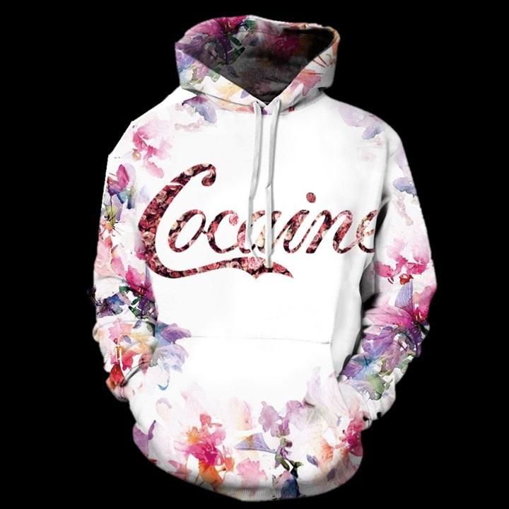 Cococaine - Overprint Hoody - Clothing