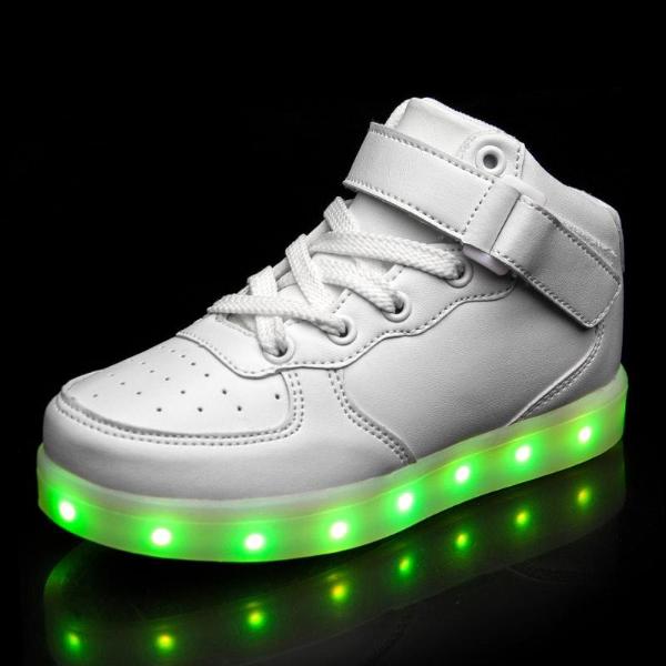 Boys white sales hi tops