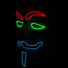 Light up Anonymous Mask - Multicolour