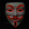 Light up Anonymous Mask - Red