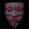 Light up Anonymous Mask - Pink