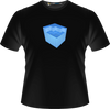 Blue Cube Light-up T Shirt