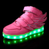 Flashez Pink Kids  - LED Thunder Shoes