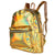 Bags - Gold Shiny Backpack