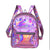 Bags - Purple Shiny Backpack