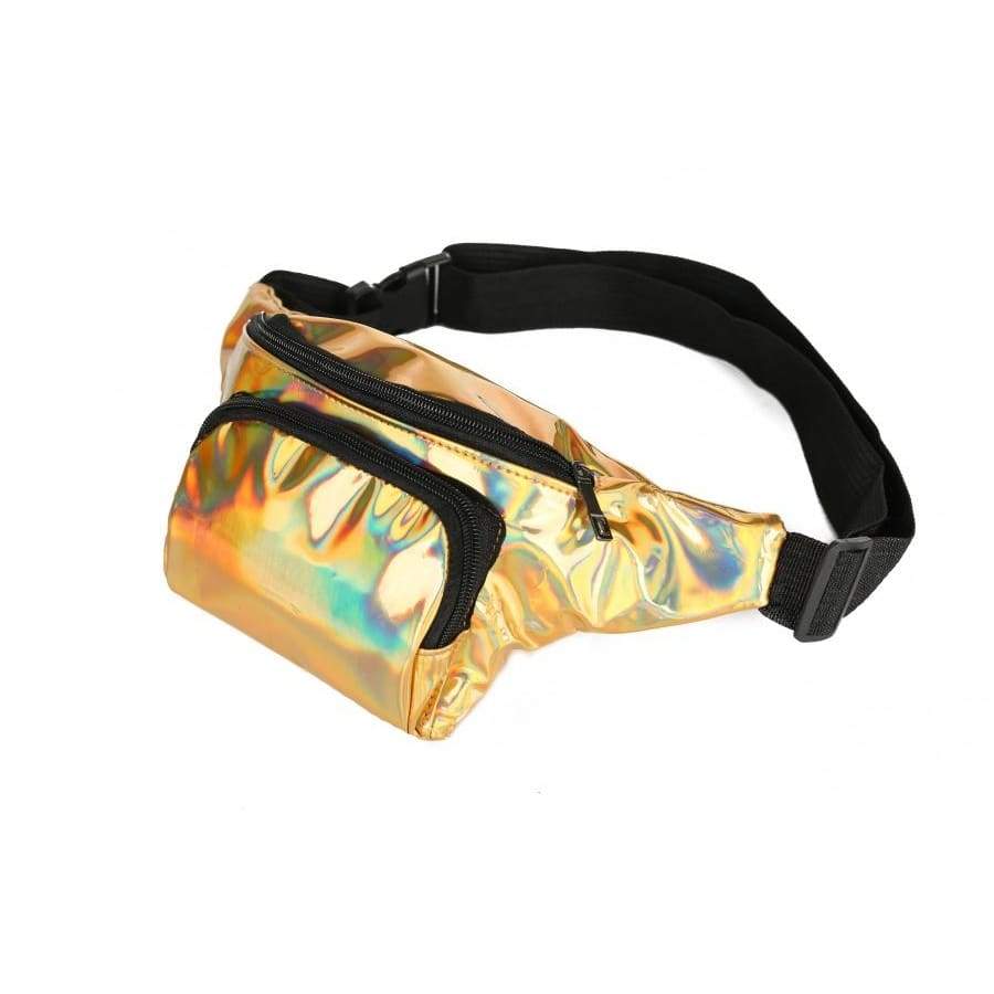 BUMBAG - Gold Holographic Bumbag