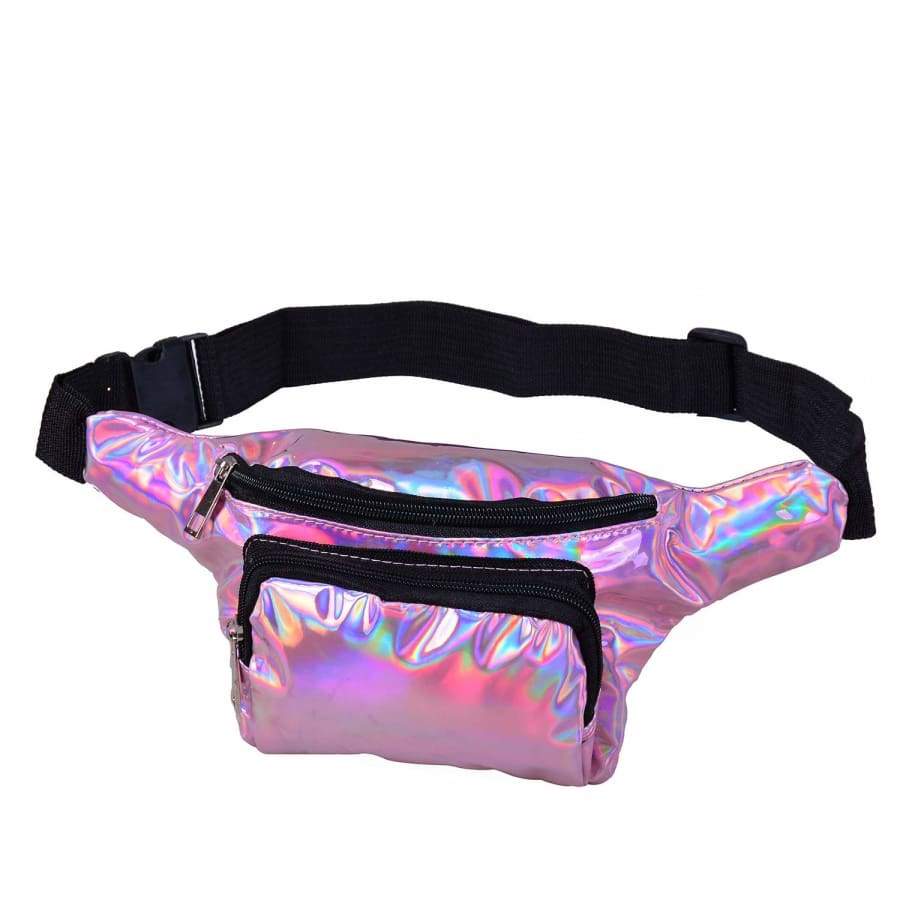 BUMBAG - Pink Holographic Bumbag