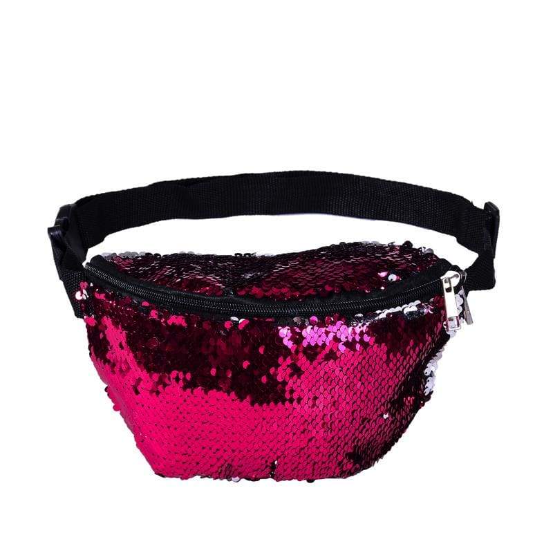 BUMBAG - Pink Sequin Bumbag