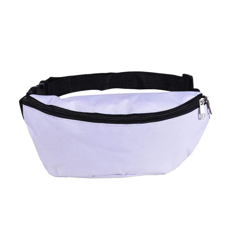 BUMBAG - White Canvas Bumbag