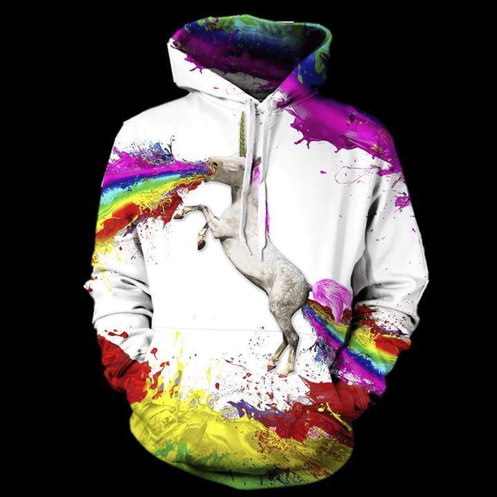 Clothing - Unicorn - Overprint Hoodie