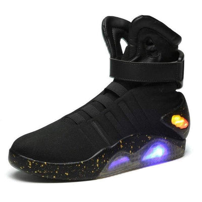Flashez LED Footwear - Flash Wear Black Cyclones