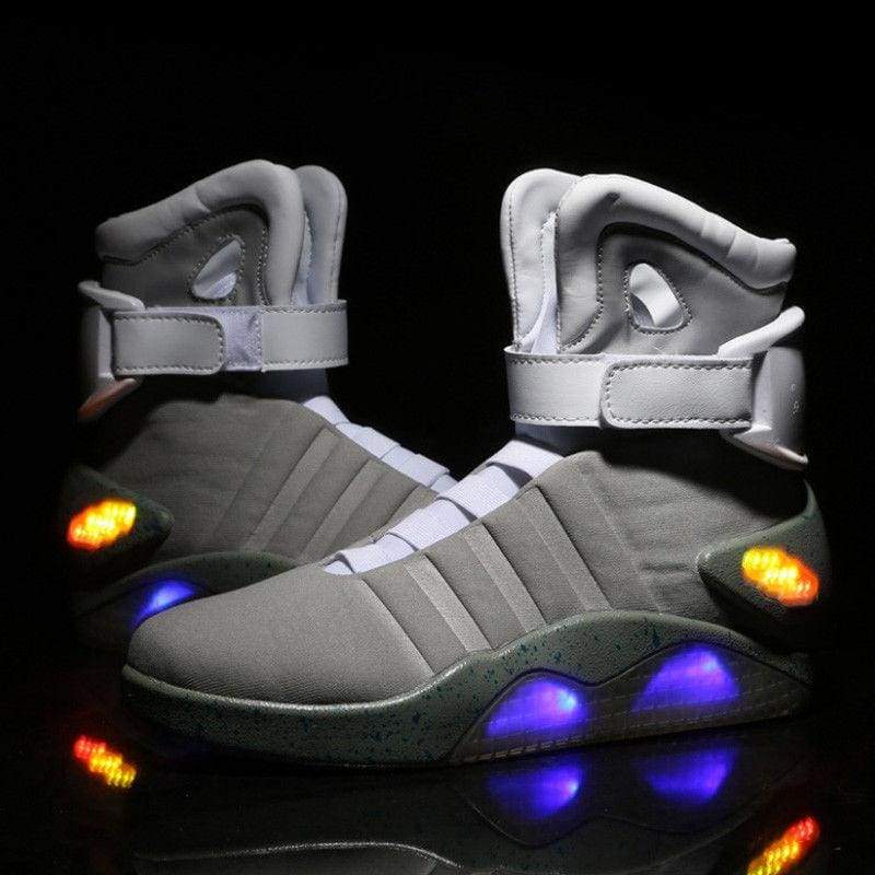 Flashez LED Footwear - Flash Wear Grey Cyclones
