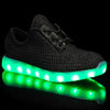 Flashez LED Footwear - Flash Wear LED Black Flyers