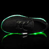 Flashez LED Footwear - Flash Wear LED Black Flyers