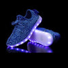 Flashez LED Footwear - Flashez Blue - L.E Deezy Shoes
