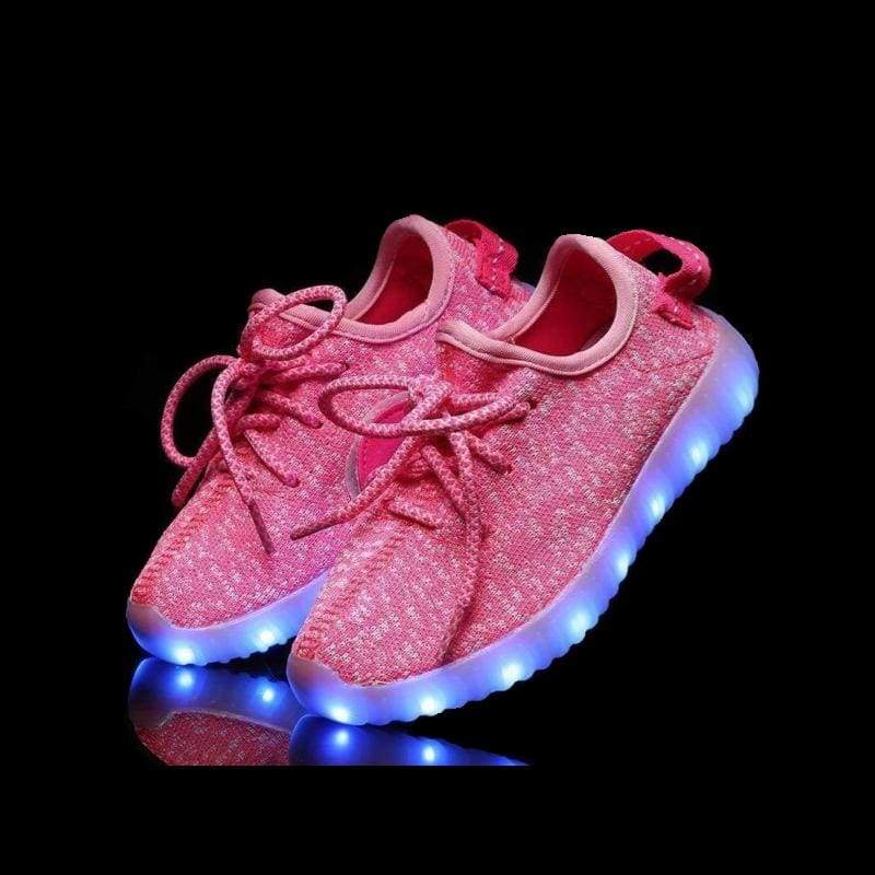 Flashez LED Footwear - Flashez Infants Pink - L.E Deezy Shoes