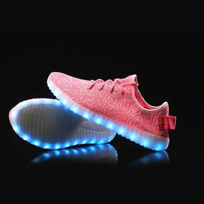 Flashez LED Footwear - Flashez LED Pink - L.E Deezy's