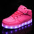 Flashez LED Footwear - Infants Flash Wear Pink Hi-Tops