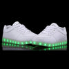 Flashez Official Shoes - Flashez LED Trainers - White Classics