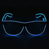 Glasses - Light Up LED Glasses - Blue