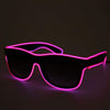 Glasses - Light Up LED Glasses - Pink