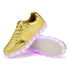 Flashez Gold LED Low Top Shoes