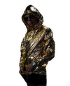 Gold Holographic Waterproof Jacket