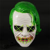 Green Joker LED Mask