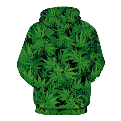 Hash Green - Overprint Hoody - Clothing