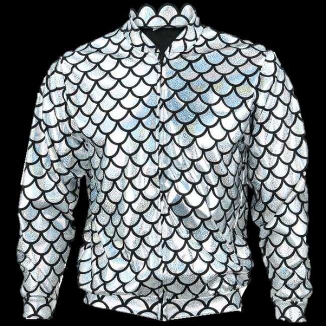 Jackets - Flash Jacket Silver Scale
