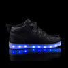 LED Shoes - Flashez Black - LED Thunder Kids Shoes