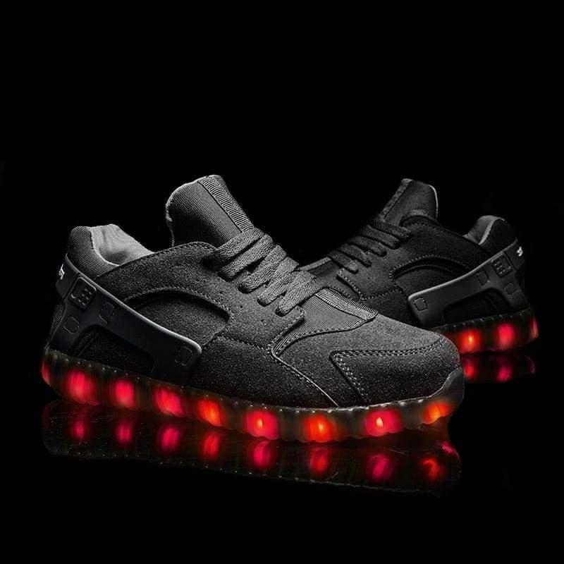 LED Shoes - Flashez Grey Hurricanes