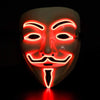 Masks - Light Up Anonymous Mask - Red