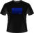 Dark Blue Equalizer -  Light-up T Shirt